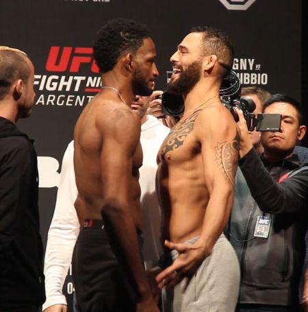 Neil Magny faced Santiago Ponzinibbio on November 10, 2018, at UFC Fight Night 140.